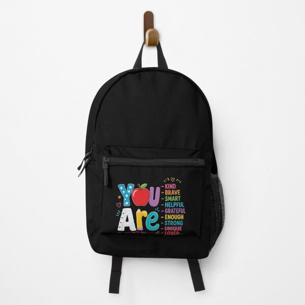 Item preview, You Are Kind Brave Smart Helpful Grateful Enough Strong Unique Loved Teacher Student Motivation Appreciation School designed and sold by FormalDehyena.
