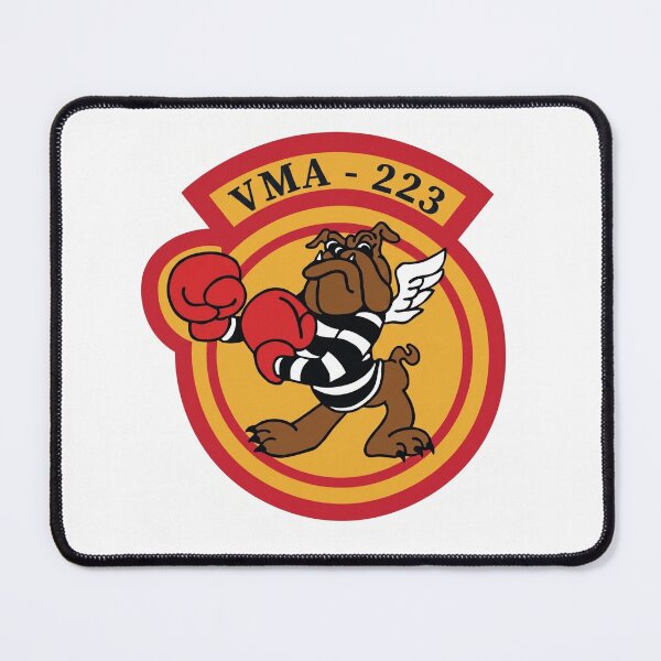 Item preview, Insignia of Marine Attack Squadron 223 (VMA-223) "The Great American Bulldogs" designed and sold by CharlieDesings.