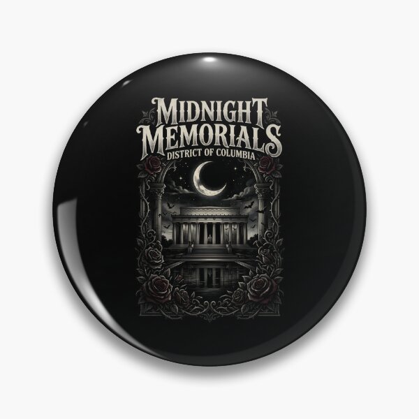 Item preview, Midnight Memorials District of Columbia Gothic Washington DC Design designed and sold by Fenay Designs.
