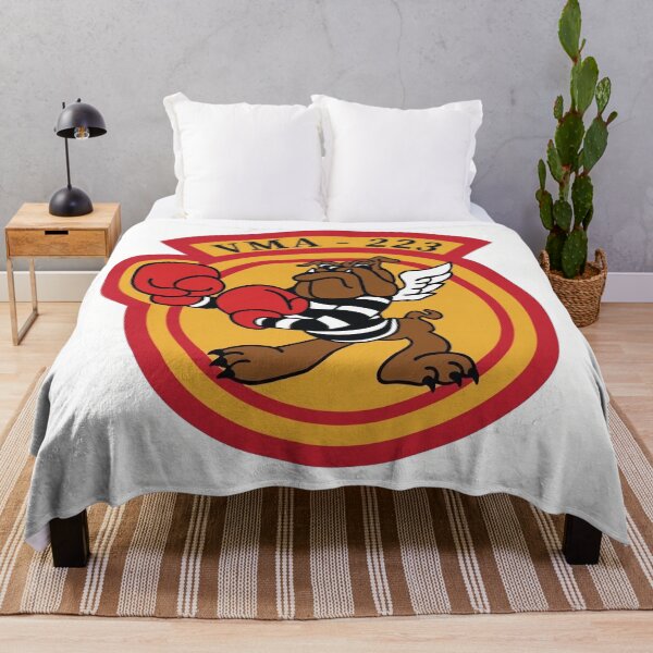 Item preview, Insignia of Marine Attack Squadron 223 (VMA-223) "The Great American Bulldogs" designed and sold by CharlieDesings.