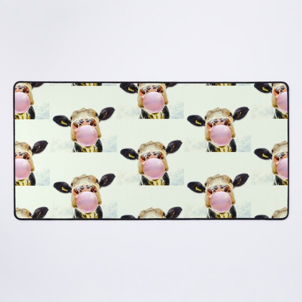 Item preview, Cow Bubblegum Pop Art Collage – Funny Cutout Cow Face Aesthetic designed and sold by Art-Design-EM.