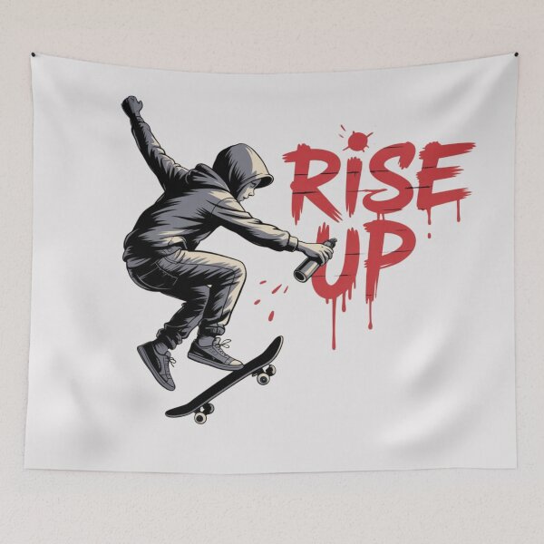 Artikelvorschau, Banksy Skate - Rise up entworfen und verkauft von 123ks.