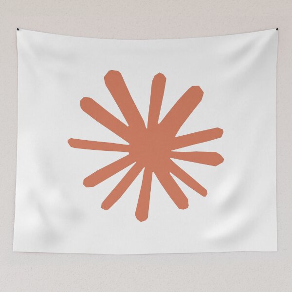Item preview, Claude AI Inspired Abstract Sunburst Minimal Icon Design designed and sold by UI Expert.