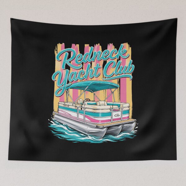 Item preview, Redneck Yacht Club Pontoon Boating Lake Life Summer Fun designed and sold by FormalDehyena.