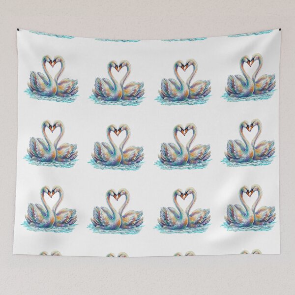 Item preview, Swans designed and sold by Love-All-Kind.