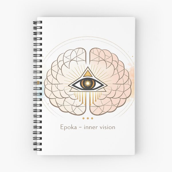 Item preview, Epoka – Inner Vision (Geometric Brain & Third Eye) designed and sold by epoka.
