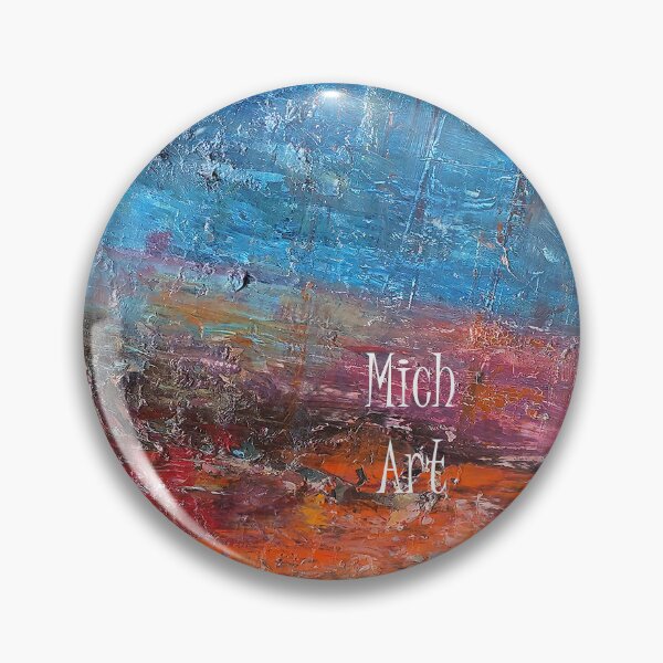 Item preview, Modern abstract artwork in shades of red, orange and blue designed and sold by Mich-Art-Print.