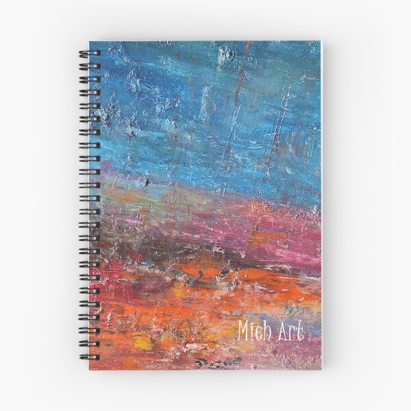 Item preview, Modern abstract artwork in shades of red, orange and blue designed and sold by Mich-Art-Print.