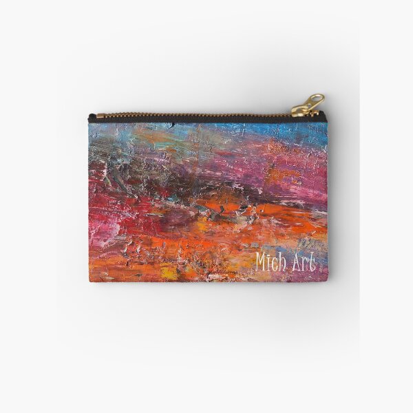 Item preview, Modern abstract artwork in shades of red, orange and blue designed and sold by Mich-Art-Print.