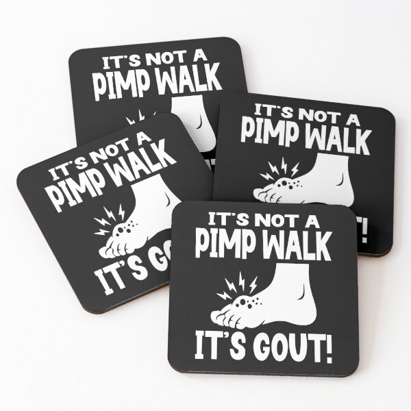 Item preview,  Funny Gout Saying Its Not Pimp Walk Its Gout Humor  designed and sold by Colorfulman.