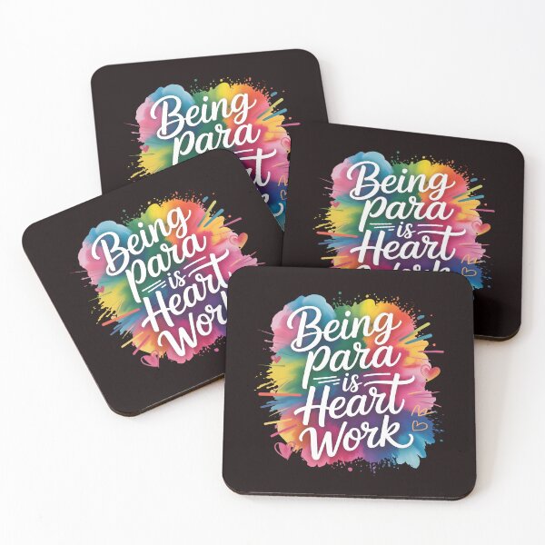 Item preview, Being Para is Heart Work – Special Education Assistant Appreciation Gift designed and sold by Redgiant87x.