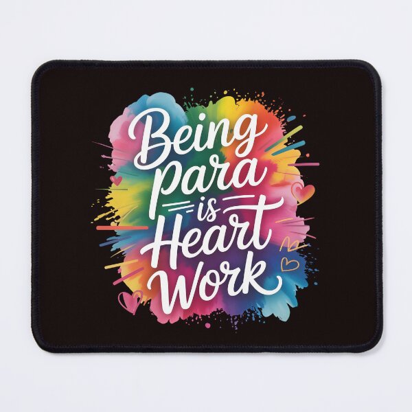 Item preview, Being Para is Heart Work – Special Education Assistant Appreciation Gift designed and sold by Redgiant87x.
