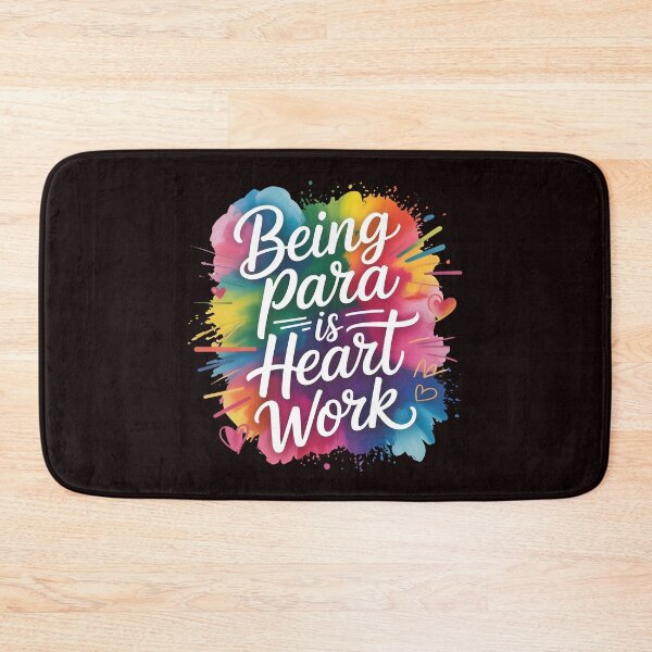 Item preview, Being Para is Heart Work – Special Education Assistant Appreciation Gift designed and sold by Redgiant87x.