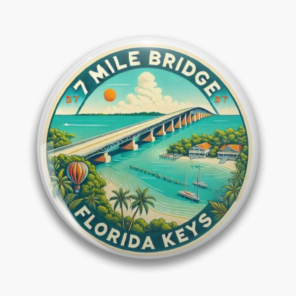 Item preview, 7 Mile Bridge Florida Keys Salter Designs designed and sold by SalterDesigns.
