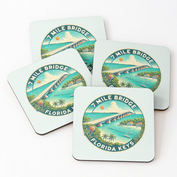 Item preview, 7 Mile Bridge Florida Keys Salter Designs designed and sold by SalterDesigns.
