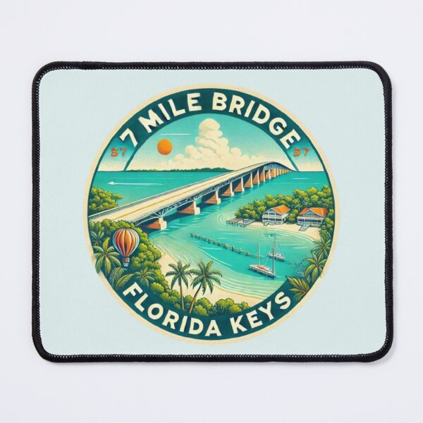 Item preview, 7 Mile Bridge Florida Keys Salter Designs designed and sold by SalterDesigns.