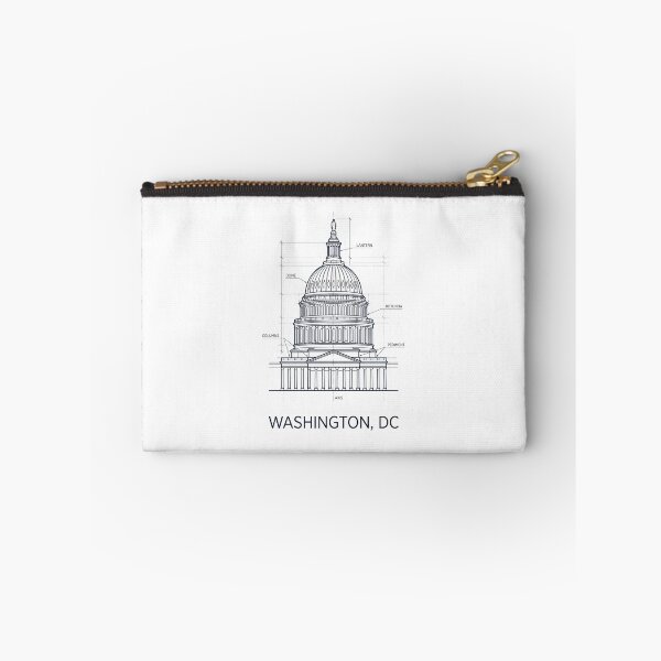Item preview, Washington DC Capitol Blueprint Architecture Design designed and sold by Fenay Designs.