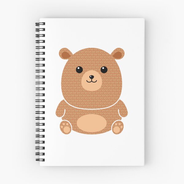 Item preview, Kawaii Brown Bear Cartoon — Cute Bear Art | Yarnville designed and sold by Lollee-me.