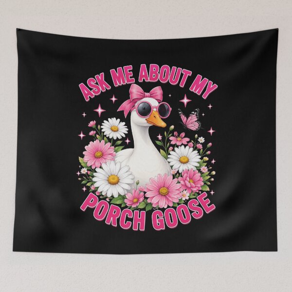 Item preview, Ask Me About My Porch Goose Funny Goose Owner Goose Lover designed and sold by FormalDehyena.