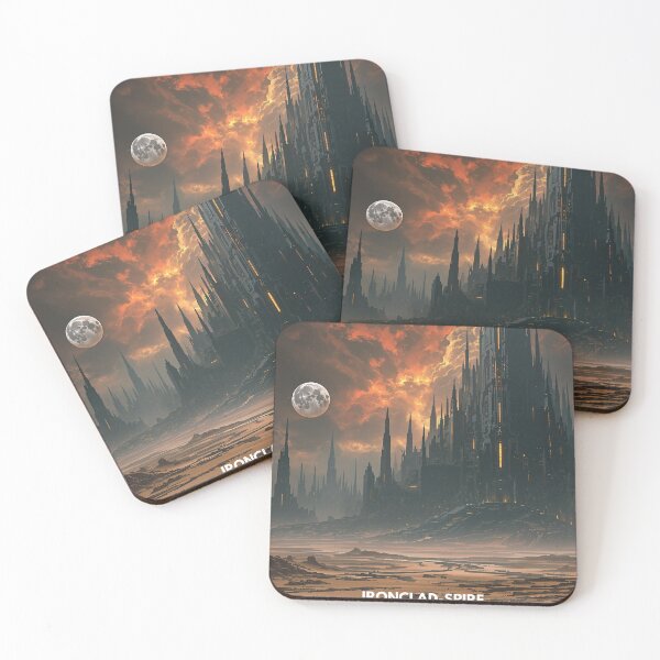 Item preview, The Obsidian Citadel under a Blood Moon designed and sold by Ironclad SPIRE.