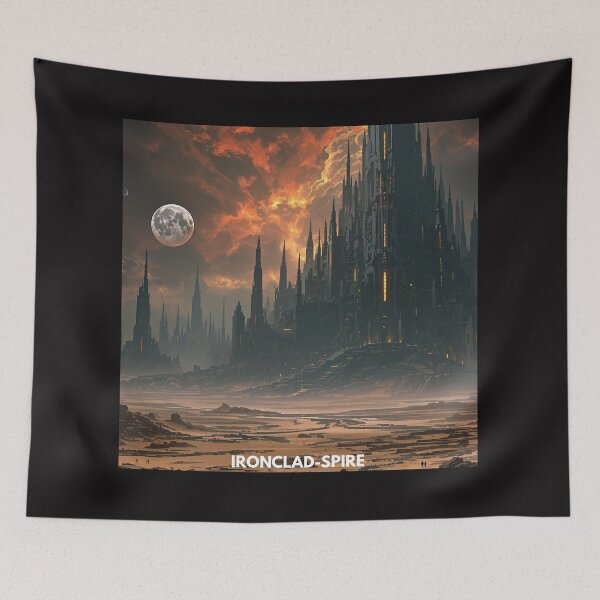 Item preview, The Obsidian Citadel under a Blood Moon designed and sold by Ironclad SPIRE.
