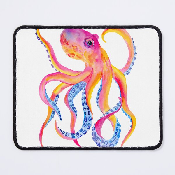 Item preview, Dancing Rainbow Octopus  designed and sold by Sol-9524.
