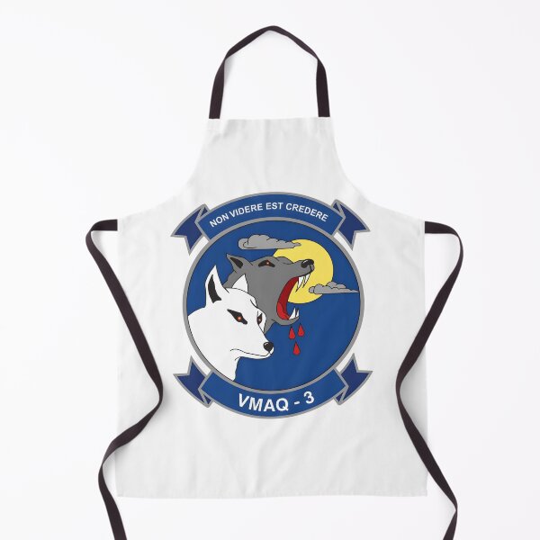 Item preview, Insignia of Marine Tactical Electronic Warfare Squadron 3 (VMAQ-3) "Moon Dogs" designed and sold by CharlieDesings.