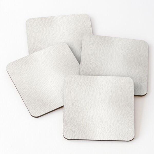 Item preview, Fine Elongated Grain White Leather Photo Texture designed and sold by DigitaICraft.