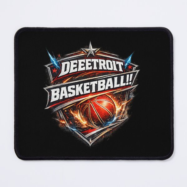 Item preview, funny deeetroit vintage basketball designed and sold by CAnastazyshop.