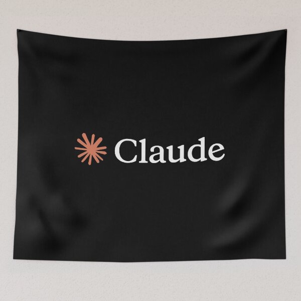 Item preview, Claude AI Logo Inspired Minimal Tech Typography Design designed and sold by UI Expert.