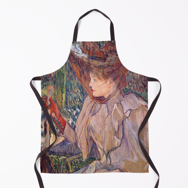 Item preview, Woman with Gloves by Henri de Toulouse-Lautrec | Belle Époque Vintage French Fashion Art Print designed and sold by artofuniverse.