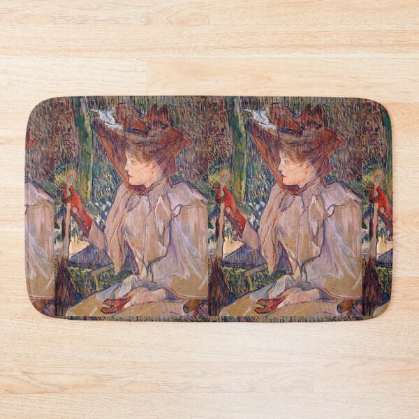 Item preview, Woman with Gloves by Henri de Toulouse-Lautrec | Belle Époque Vintage French Fashion Art Print designed and sold by artofuniverse.