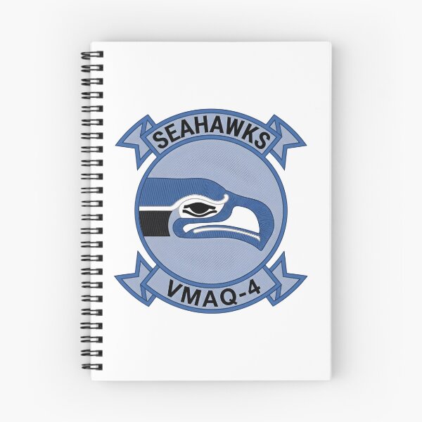 Item preview, Insignia of Marine Tactical Electronic Warfare Squadron 4 (VMAQ-4) "Seahawks" designed and sold by CharlieDesings.