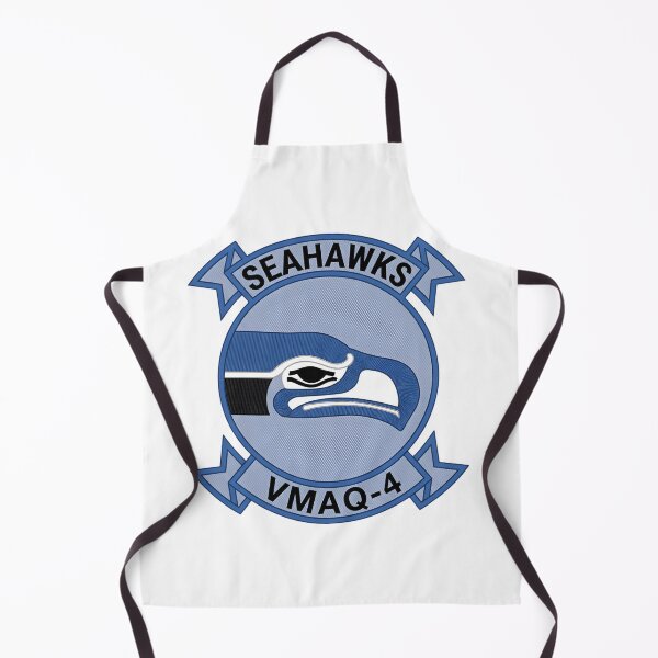 Item preview, Insignia of Marine Tactical Electronic Warfare Squadron 4 (VMAQ-4) "Seahawks" designed and sold by CharlieDesings.