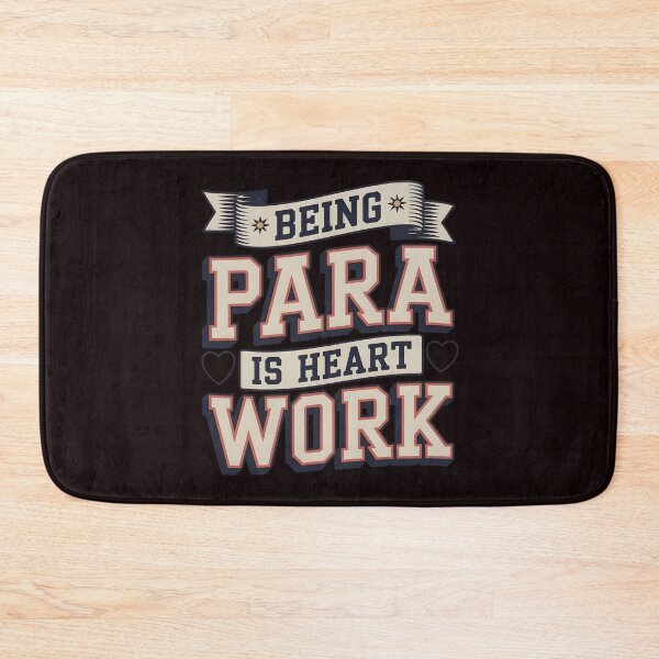 Item preview, Being Para is Heart Work – Special Needs Teacher Aide Appreciation Graphic designed and sold by Redgiant87x.