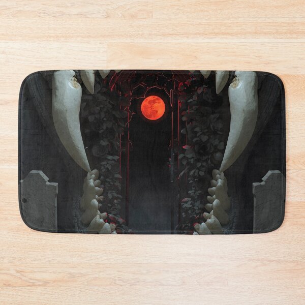 Item preview, The Maw of Souls - Gothic Bone Gate and Blood Moon designed and sold by UnRealS.