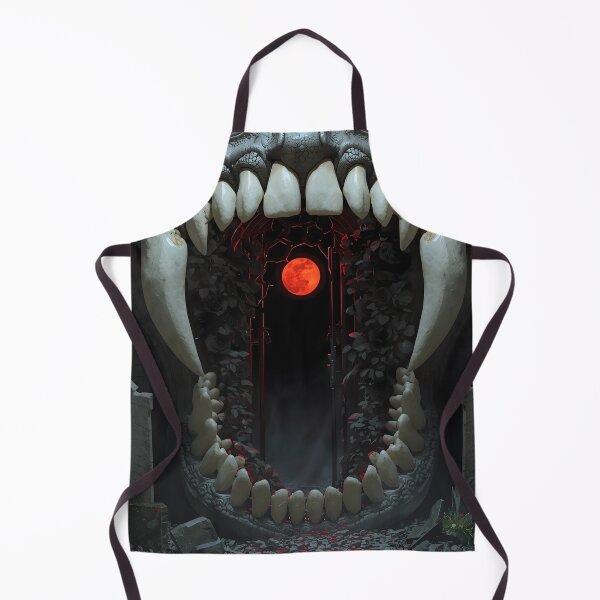 Item preview, The Maw of Souls - Gothic Bone Gate and Blood Moon designed and sold by UnRealS.
