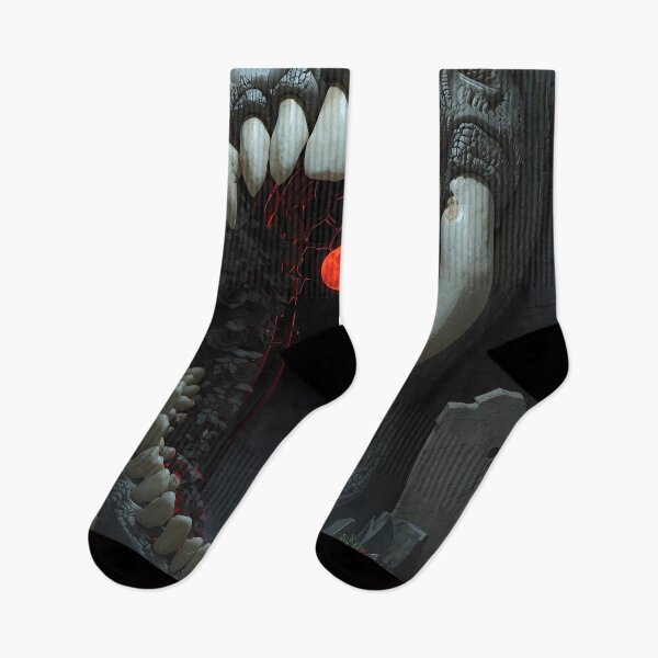 Item preview, The Maw of Souls - Gothic Bone Gate and Blood Moon designed and sold by UnRealS.