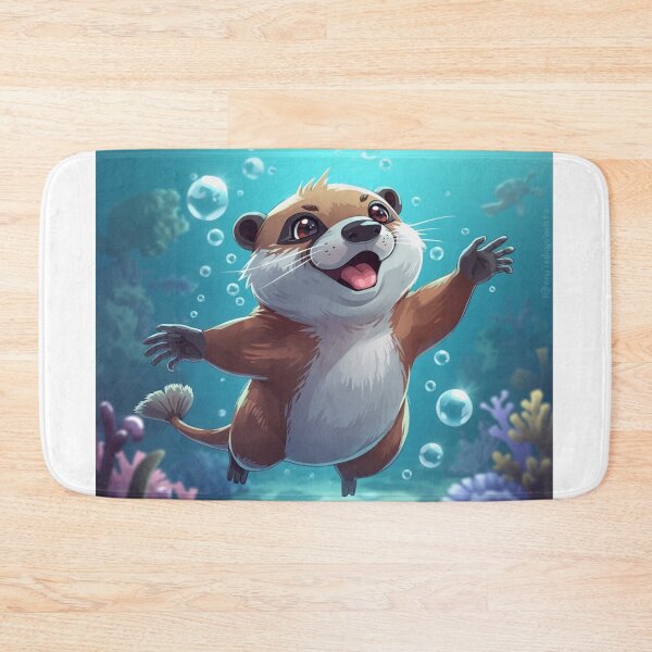 Item preview, sea otter cute designed and sold by cloudzer0000.
