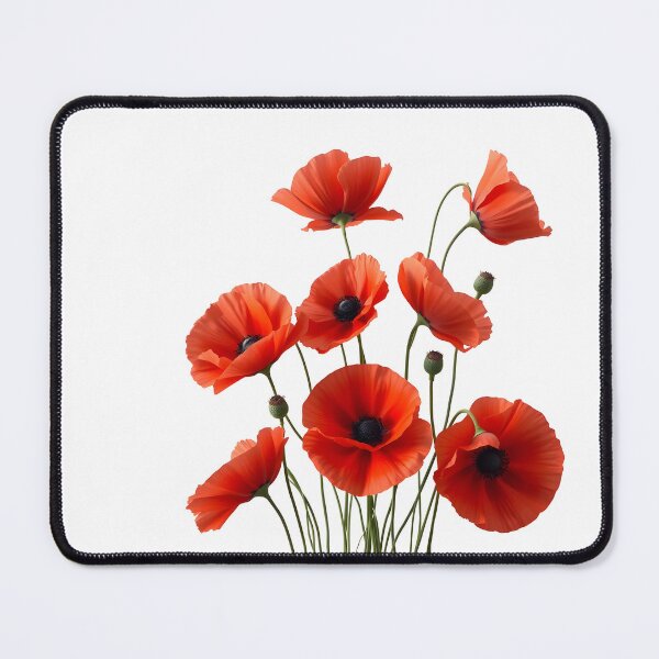 Item preview, Red poppies designed and sold by PrintLabStudio.