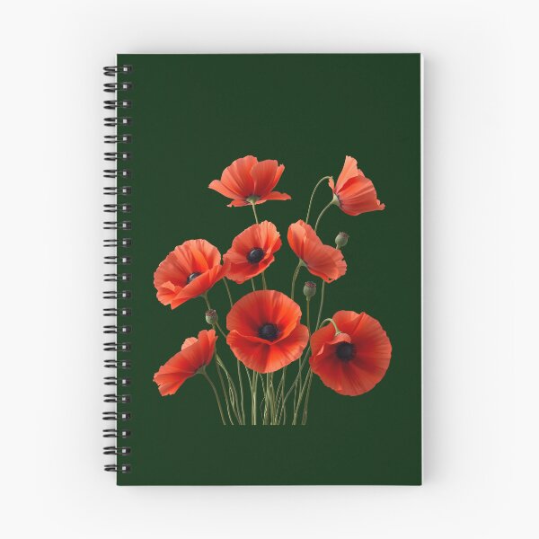 Item preview, Red poppies designed and sold by PrintLabStudio.