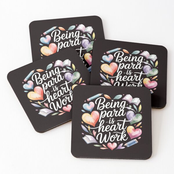 Item preview, Being Para is Heart Work – Para Professional Love and Educator Support Staff Design designed and sold by Redgiant87x.