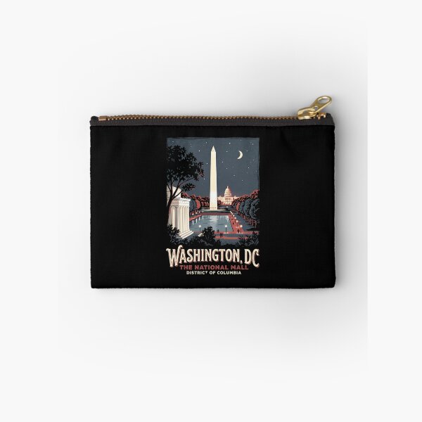 Item preview, Washington DC The National Mall District of Columbia Night Poster designed and sold by Fenay Designs.