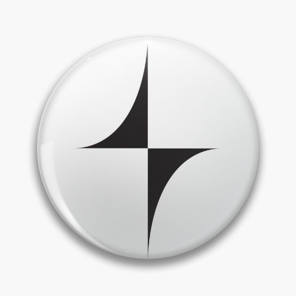 Item preview, minimalist half-star shape designed and sold by PeterskyDesign.