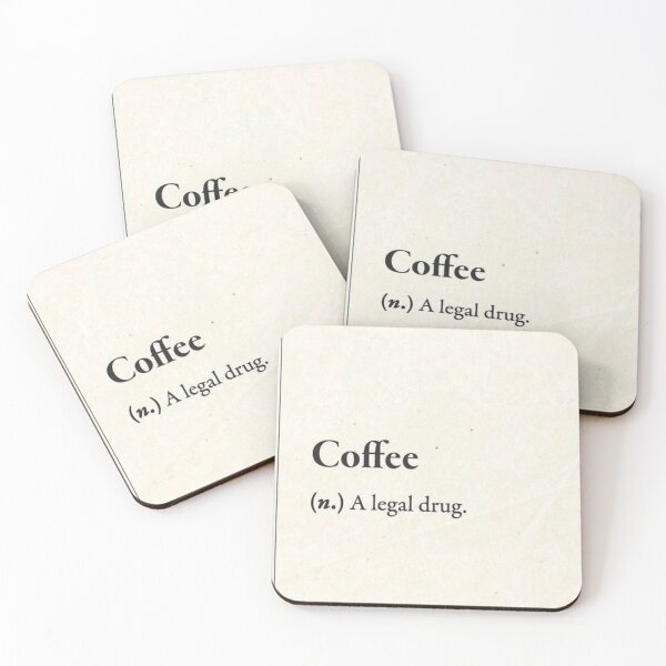 Item preview, Coffee: A Legal Drug designed and sold by 808 Design.