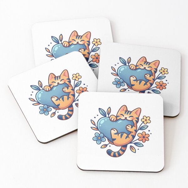 Item preview, Kawaii Cat Love  designed and sold by SimonFernando.