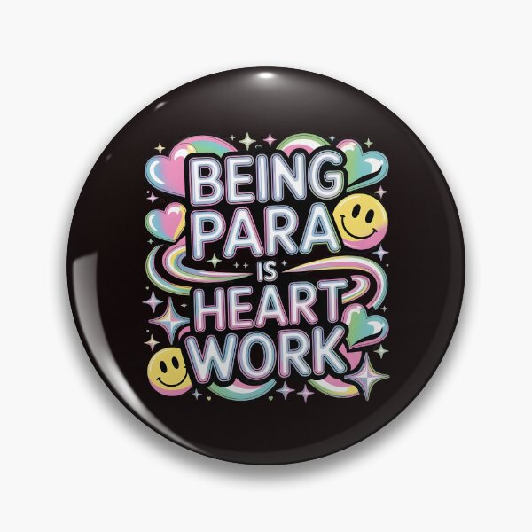 Item preview, Being Para is Heart Work – Educational Assistant and Paraeducator Gratitude Gift designed and sold by Redgiant87x.