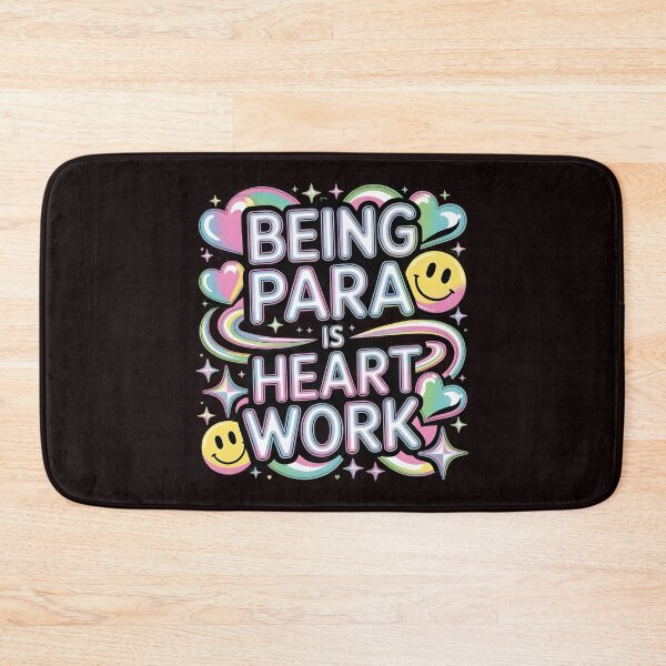 Item preview, Being Para is Heart Work – Educational Assistant and Paraeducator Gratitude Gift designed and sold by Redgiant87x.