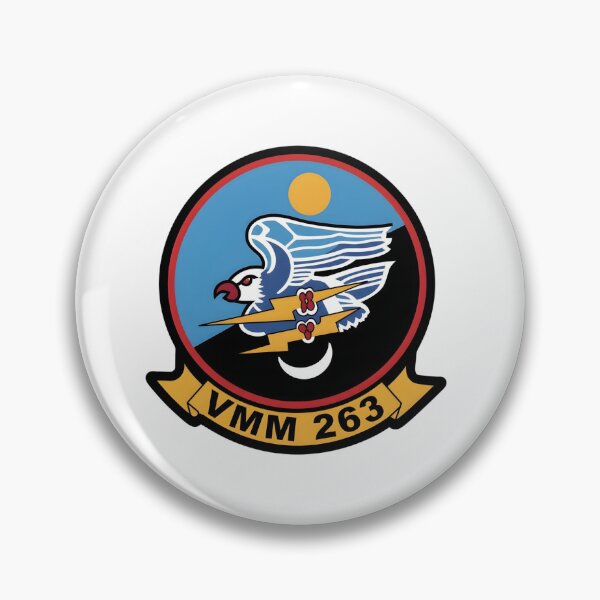 Item preview, Insignia of Marine Medium Tiltrotor Squadron 263 (VMM-263) "Thunder Chickens" designed and sold by CharlieDesings.