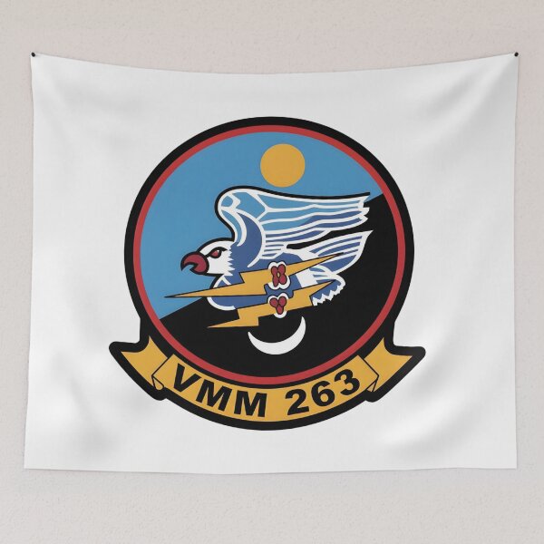 Item preview, Insignia of Marine Medium Tiltrotor Squadron 263 (VMM-263) "Thunder Chickens" designed and sold by CharlieDesings.